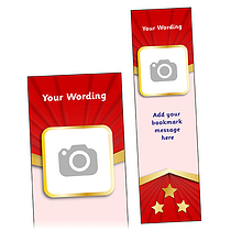 Upload Your Own Image Bookmarks - 59 x 210mm