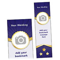 Upload Your Own Image Circle Bookmarks - 59 x 210mm