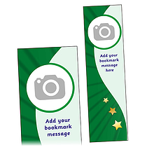 Upload Your Own Image Swirl Bookmarks - 59 x 210mm