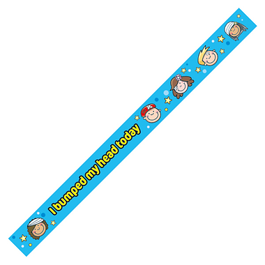 10 I Bumped My Head Today Character Wristbands
