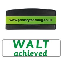 WALT (We are Learning to) Achieved Stakz Stamper - Green - 44 x 13mm