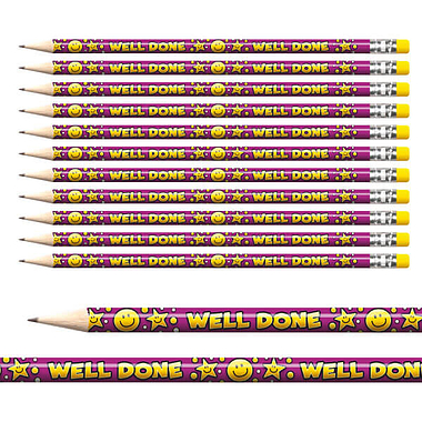 12 Well Done Pencils