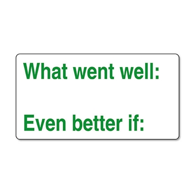 What Went Well Stamper - Green - 42 x 22mm