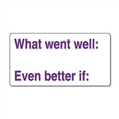What Went Well Stamper - Purple - 42 x 22mm