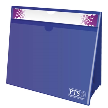 Worksheet Holder - Blue (A4 - Double Sided)