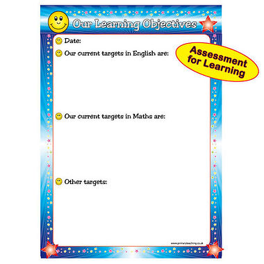 Write & Wipe Learning Objectives Poster - FREE PEN (A1)